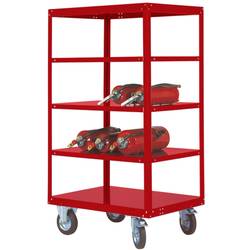 Manuflex TRANSOMOBIL TT4273.3003 Etagenwagen Rubin-Rot