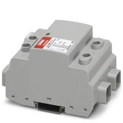 Graues elektromagnetisches Bauteil mit rechteckigem Gehäuse und mehreren Anschlussmöglichkeiten, geeignet für industrielle Anwendungen.