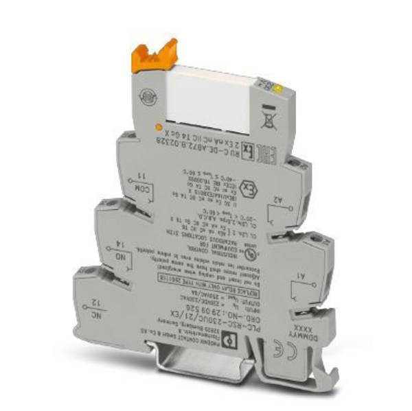 Phoenix Contact PLC-RSC-230UC/21/EX Relaisbaustein Nennspannung: 230 V/AC Schaltstrom (max.): 6 A 1 Wechsler  10 St.