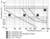 Diagramm zeigt Schaltstrom (A) vs. Schaltspannung (V) mit vier Kurven: 1 AC ohmsche Last, 2 DC ohmsche Last Kontakte in Serie, 3 DC ohmsche Last, 4 DC L/R = 40 ms.