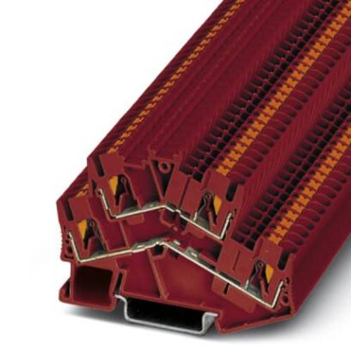 Phoenix Contact 3209607 Doppelstockklemme Push-In-Klemme Rot 50 St.