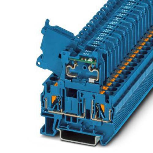 Phoenix Contact 3211905 Sicherungsreihenklemme Push-In-Klemme Blau 50 St.