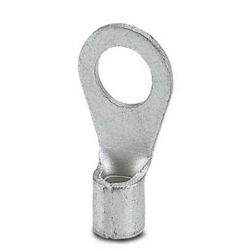 Thumbnail - Phoenix Contact 3240085 Ringkabelschuh Querschnitt (max.)=6 mm² Loch-Ø=6.5 mm Unisoliert Silber 50 St.