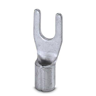 Phoenix Contact 3240148 Gabelkabelschuh 2.6 mm² 6 mm² Unisoliert Silber 100 St.
