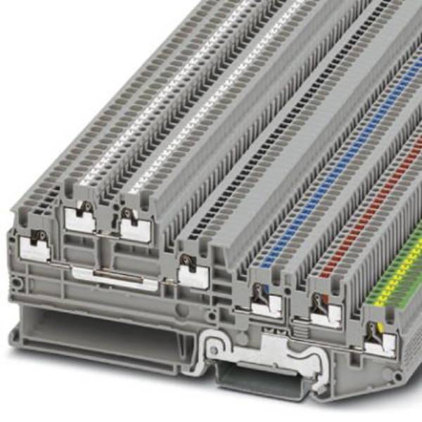 Phoenix Contact 3244471 Initiatoren-/Aktorenklemme  Push-In-Klemme  Grau 50 St.