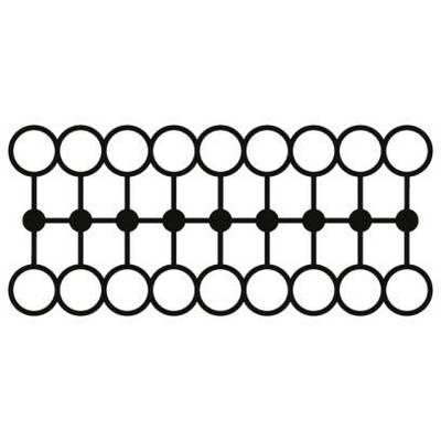 Diagramm zeigt ein 3x4-Gitter aus verbundenen Kreisen.
