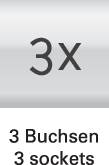 Symbolbild für Sygonix SY-4452326 WiFi-Steckdosenleiste Weiß Schutzkontakt 1 St.