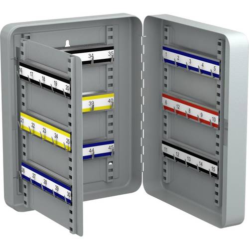 Basi Schlüsselkasten SK 50 2170-0045 Anzahl Haken 45 Grau