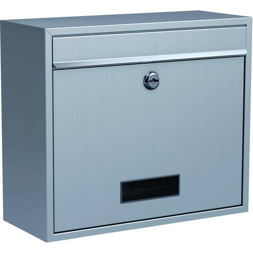 Thumbnail - Basi 2170-0408 BK 900 Briefkasten Edelstahl Schlüsselschloss