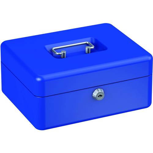 Thumbnail - Basi 2100-0200-1300 Geldkassette (B x H x T) 200 x 90 x 160 mm Blau