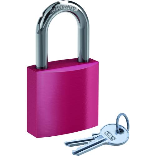 Basi 6190-4000-1400 Vorhängeschloss verschieden schließend Rot