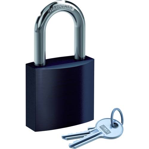 Basi 6190-4000-1100 Vorhängeschloss verschieden schließend Schwarz