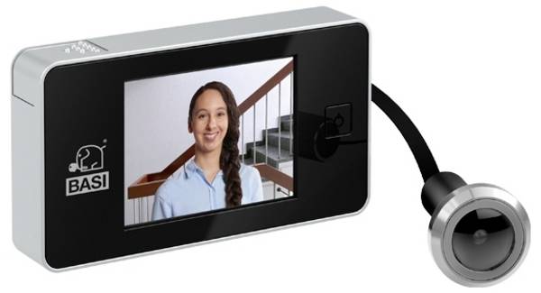 Basi TS 710 6800-0070 Digitaler Türspion mit TFT-Display 82 cm 3.2 Zoll