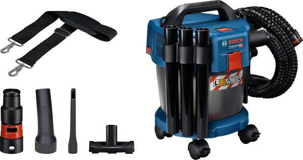Bosch Professional GAS 18V-10 L 06019C6302 Nass-/Trockensauger   10 l ohne Akku, Staubklasse L zertifiziert