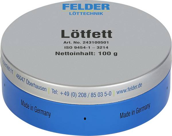 Felder 243100501 Lötfett Inhalt 100 g F-SW 21