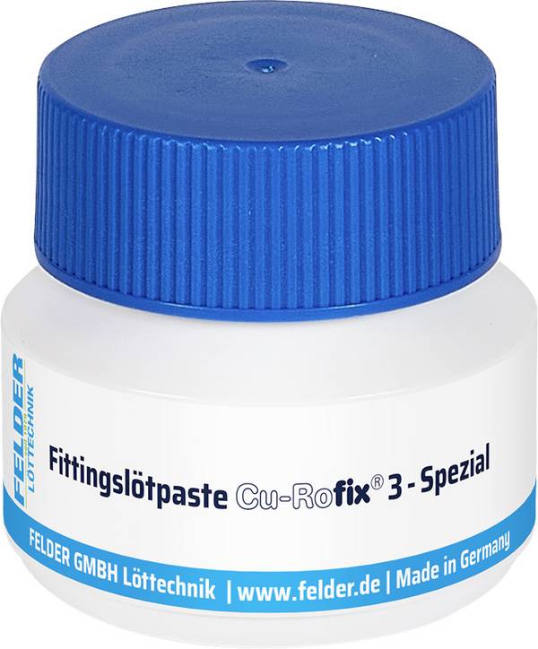 Felder "Cu-Rofix® 3-Spezial" Fittingslötpaste Inhalt 100 g