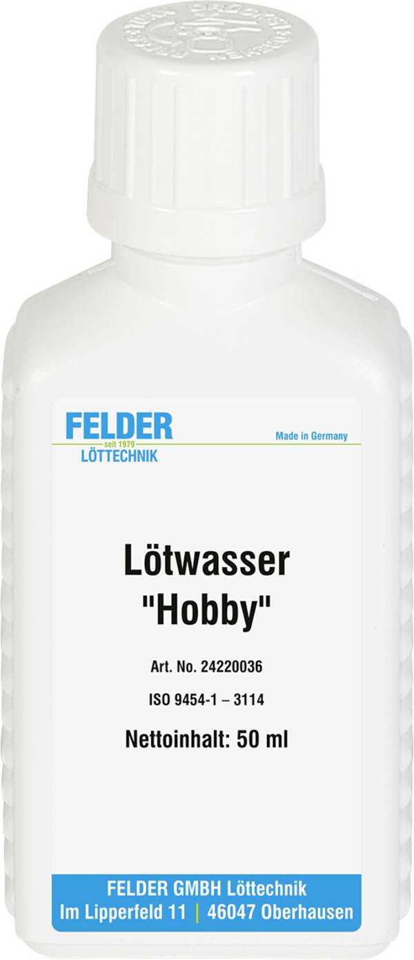 Felder "Hobby" Lötwasser Inhalt 1 St. F-SW 21