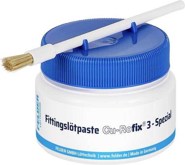 Felder "Cu-Rofix 3-Spezial" Fittingslötpaste Inhalt 250 g