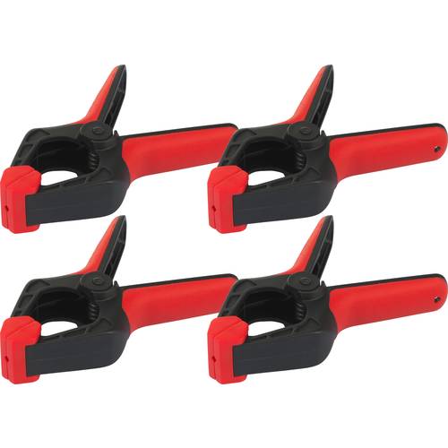 Thumbnail - Federzwinge 45 mm 6 kg, 4tlg. TOOLCRAFT 2226761 Spann-Weite (max.):45 mm Produktabmessung, Länge: 115 mm Ausladungs-Maße...