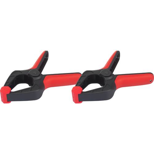 Federzwinge 70 mm 10 kg, 2tlg. TOOLCRAFT 2226762 Spann-Weite (max.):70 mm Produktabmessung, Länge: 160 mm Ausladungs-Maß...