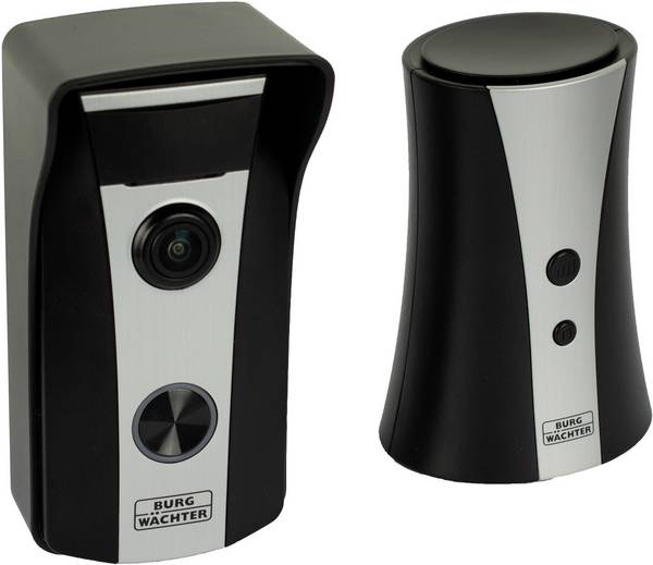 Burg Wächter DOOR eGUARD Video Bell DG8500 Video-Türsprechanlage WLAN Außeneinheit