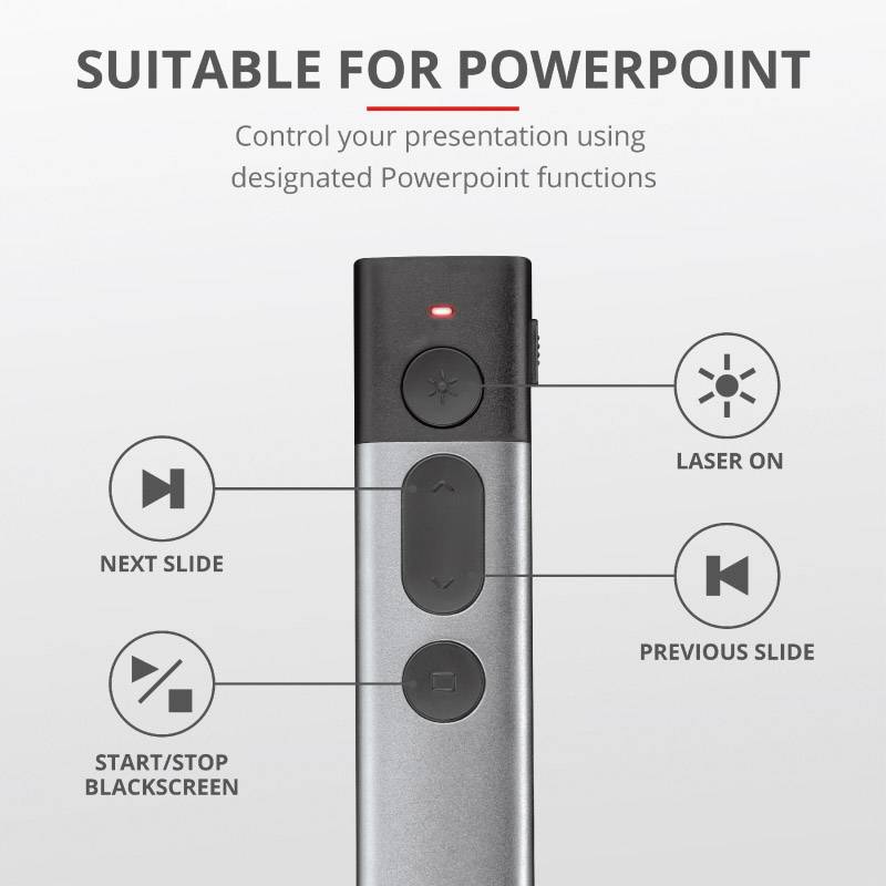 Trust KAZUN Presenter inkl. Laserpointer-25