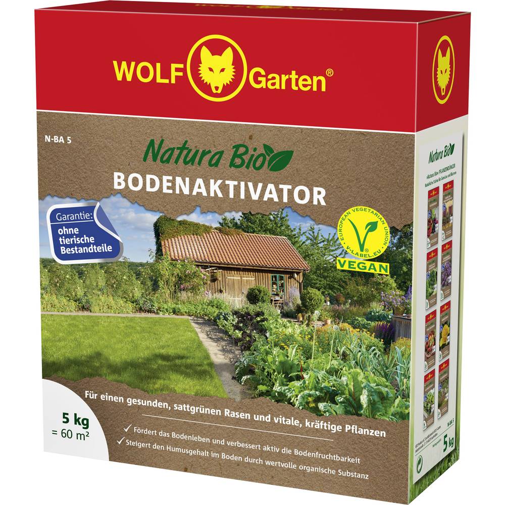 Wolf Garten 3871010 Bio-Bodenaktivator Natura NBA5omdat 1 stuk(s)