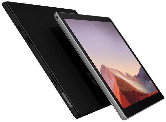 Surface Pro 7 WiFi 256 GB SSD 8 GB RAM Platin 31.2 cm (12.3 Zoll) Intel® Core™ i5 4 x 1.1 GHz / max. 3.7 GHz