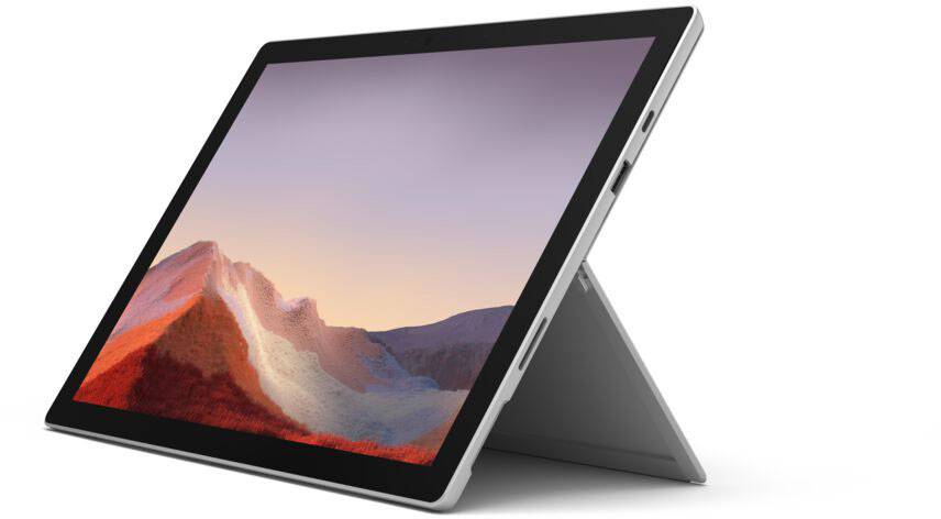Microsoft Surface Pro 7 256 GB 31,2 cm (12.3") Intel® Core™ i7 16 GB Wi-Fi 6 (802.11ax) Windows 10 Home Platin-1