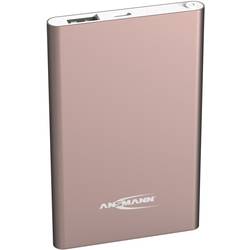Image of Ansmann 4Ah Powerbank 4000 mAh Smart IC LiPo Micro USB Rose Statusanzeige