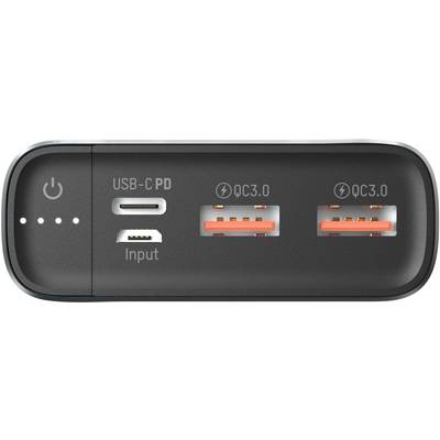 Ansmann 20Ah PD Powerbank 20000 mAh USB PD, Quick Charge 3.0 LiPo Schwarz Statusanzeige-5