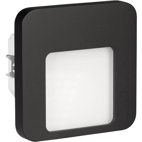 Zamel 01-221-62 Moza LED-Wandeinbauleuchte LED LED fest eingebaut 0.42 W Schwarz