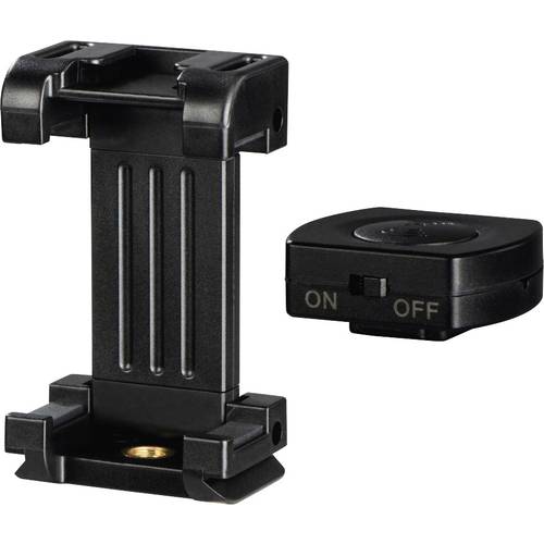 Thumbnail - hama 00004633 Smartphone-Halterung Pro II, 9,5 cm, mit Bluetooth®-Fernauslöser BRS2