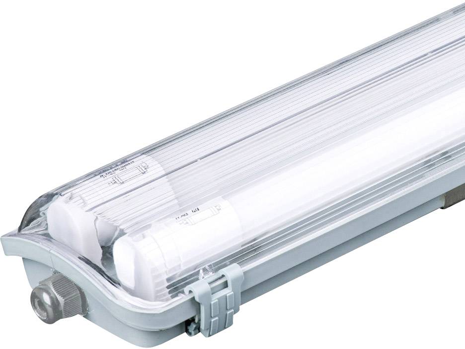 V-TAC VT-15022 LED Batten Fitting - Dubbele Buis 2 x 20W - IP65 Waterdicht - Wit - 2 x 2100