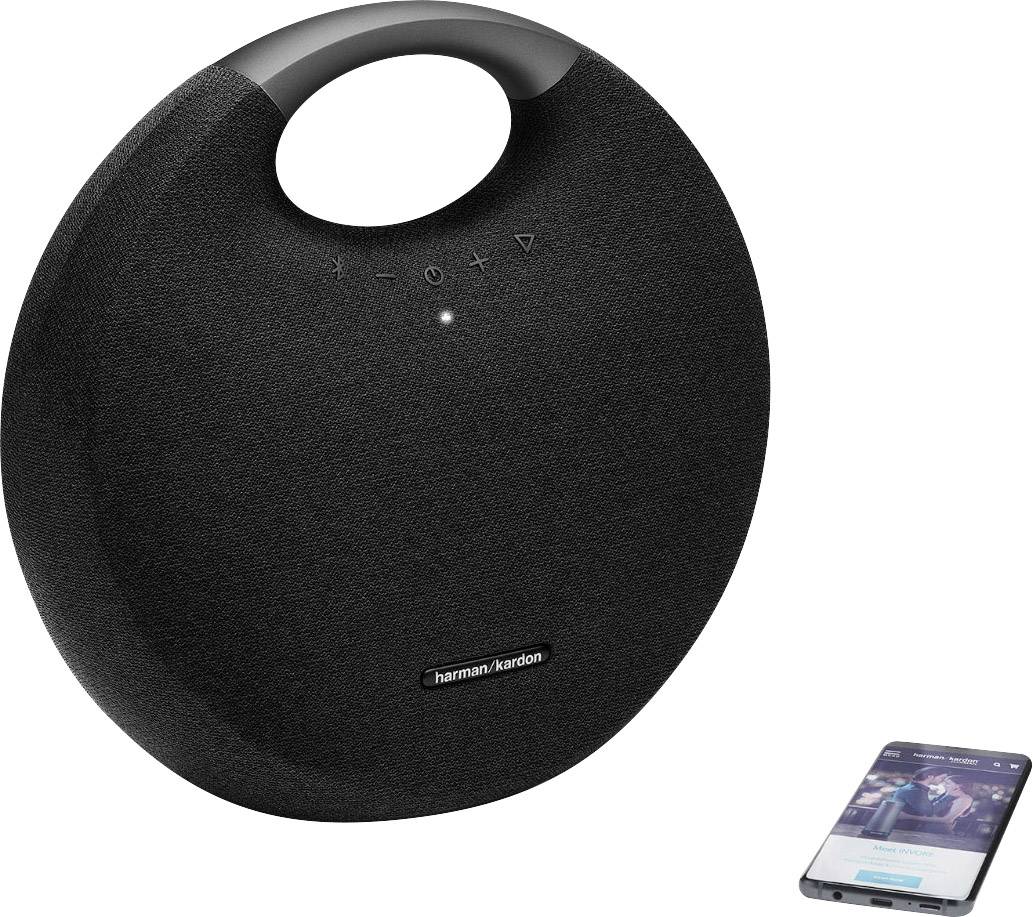 Onyx Studio 6 Bluetooth® Lautsprecher Wasserfest Schwarz
