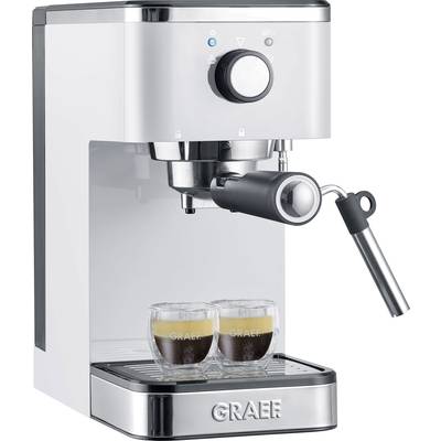 Graef Salita Espressomaschine mit Siebträger Weiß 1400 W 