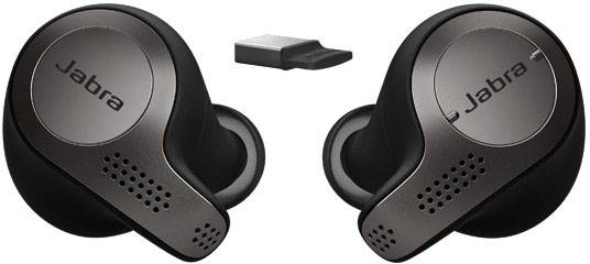 Evolve 65t MS Stereo-Headset Bluetooth Stereo, schnurlos In Ear Schwarz