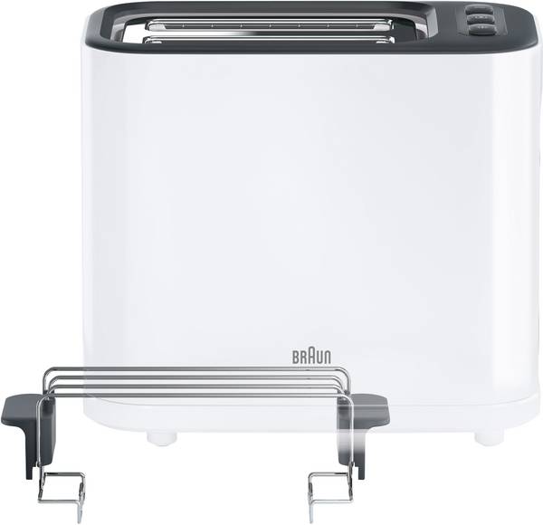 Braun PurEase HT3010 WH - Toaster - 2 Scheibe
