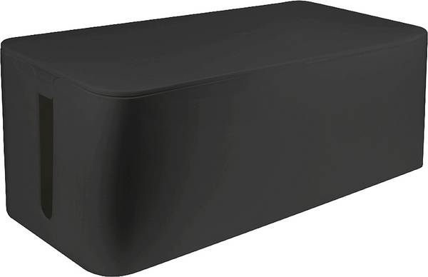 LogiLink LogiLink Kabelbox - Kabelmanagement-Box - Schwarz KAB0062 Kabel-Gehäuse 133.5 x 407 x 157 Kunststoff Schwarz 1 St.