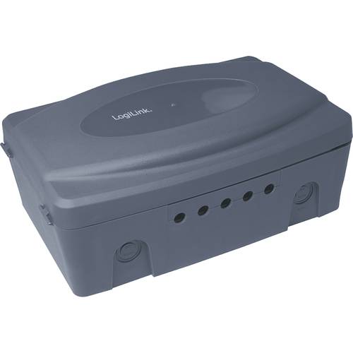 LogiLink Zubehör Kabel LPS223 Kabel-Gehäuse 115 x 320 x 210 Kunststoff Grau 1 St.