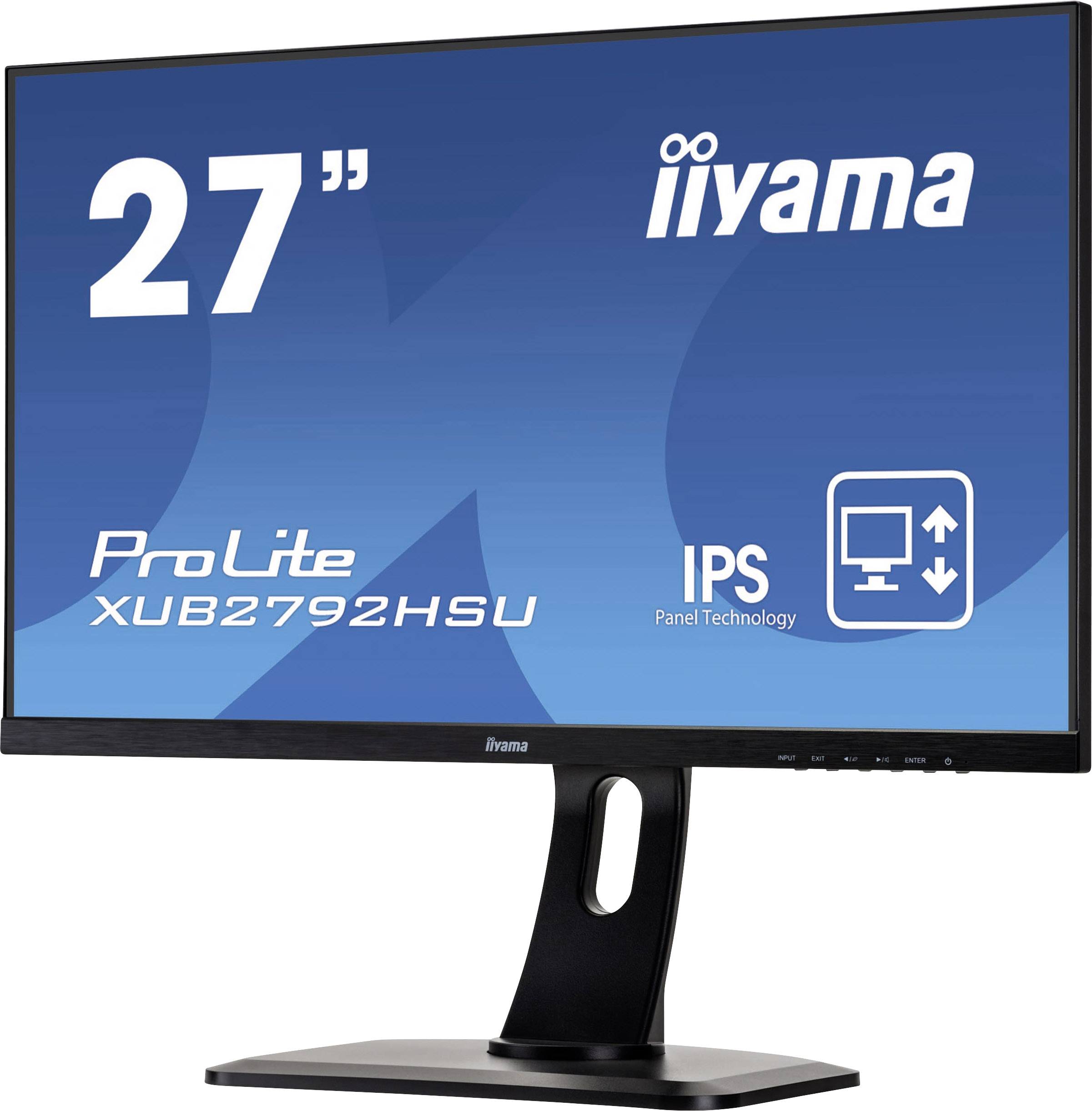 Iiyama Prolite XUB2792HSU-B1 LED-Monitor EEK E (A - G) 68.6 cm (27 Zoll) 1920 x 1080 Pixel 16:9 4 ms VGA, HDMI®, Display-7