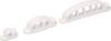 Cablehome Kabelhalter selbstklebend 135360 Weiß 1 St.