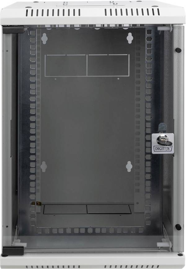 Digitus DN-1019 Wandgehäuse (B x H x T) 350 x 550 x 350 mm 10 HE Lichtgrau (RAL 7035)