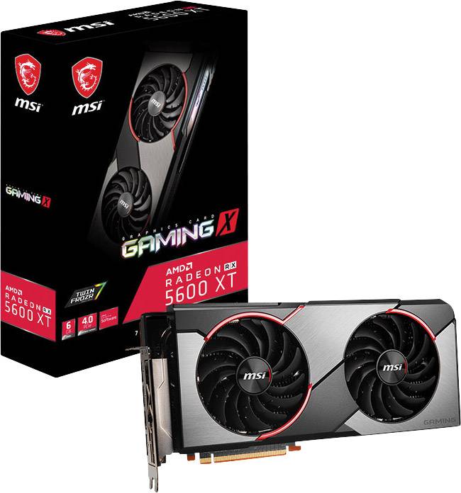 MSI Radeon RX5600XT Gaming X 6GB GDDR6 HDMI DVI 3xDP-0