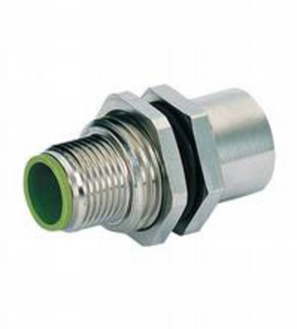Pepperl+Fuchs 292040 Schaltschrankdurchführung M12 Stecker, gerade, Buchse, gerade 38 mm Polzahl Sensoren: 5 1 St. Piece