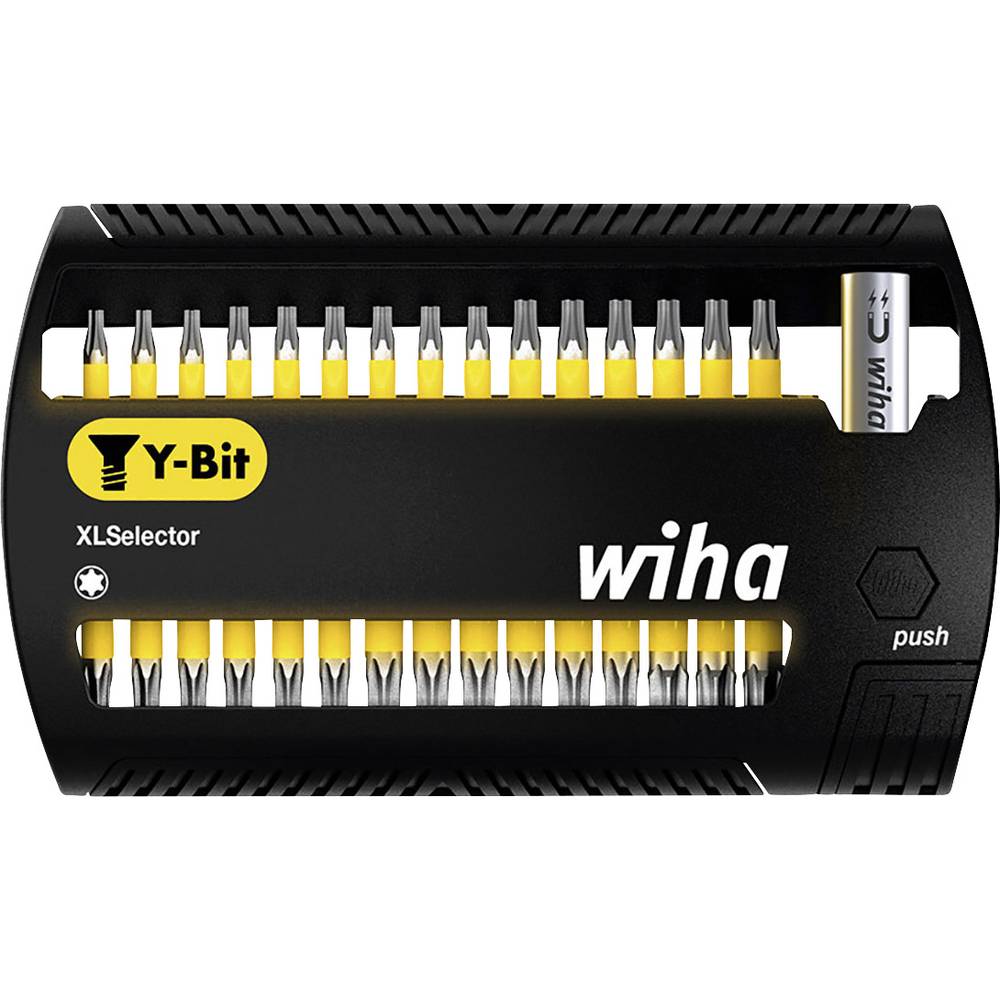 Wiha Bitset XLSelector Y-bit 25 mm TORX® 31-delig 1-4 (41833)