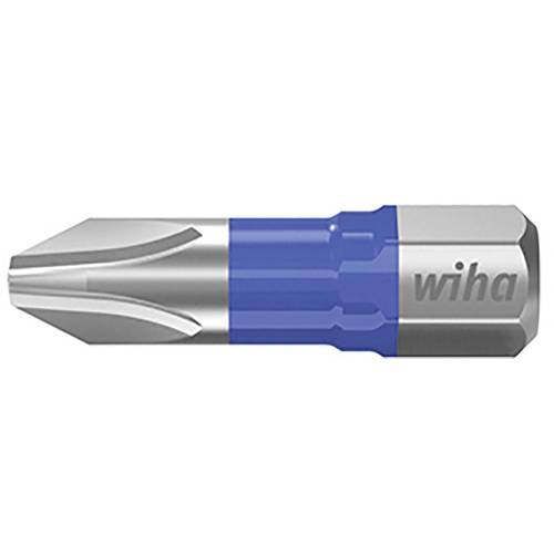 Thumbnail - Wiha 41599 Kreuzschlitz-Bit PH 2 Molybdän-Vanadium-Stahl gehärtet 5 St.