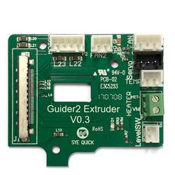 Image of Flashforge Extruder Adapter Platte für Guider2 Passend für (3D Drucker): FlashForge Guider II, Flashforge Guider IIS