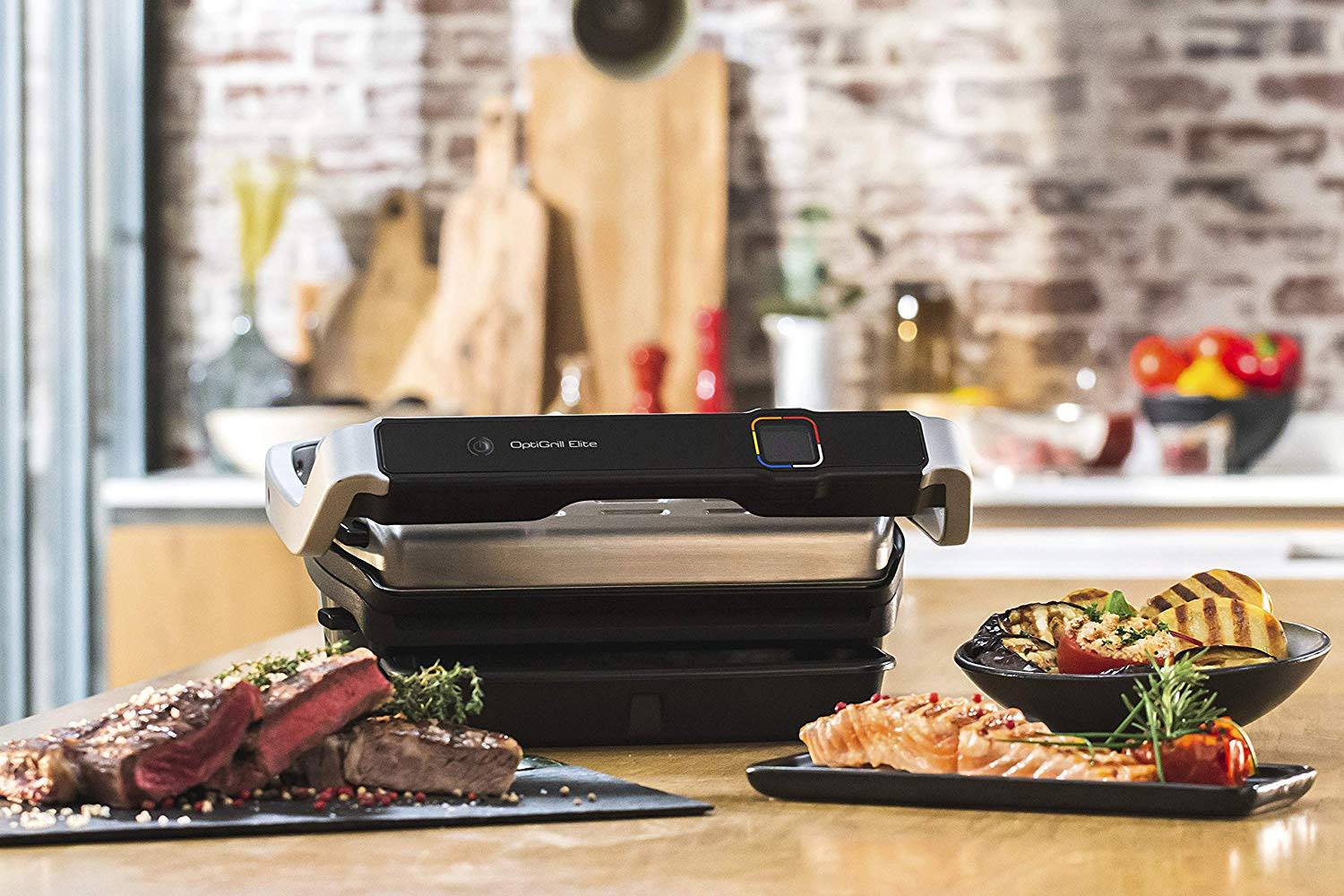 Tefal OptiGrill Elite GC750D30 - Grill - elektrisch-1