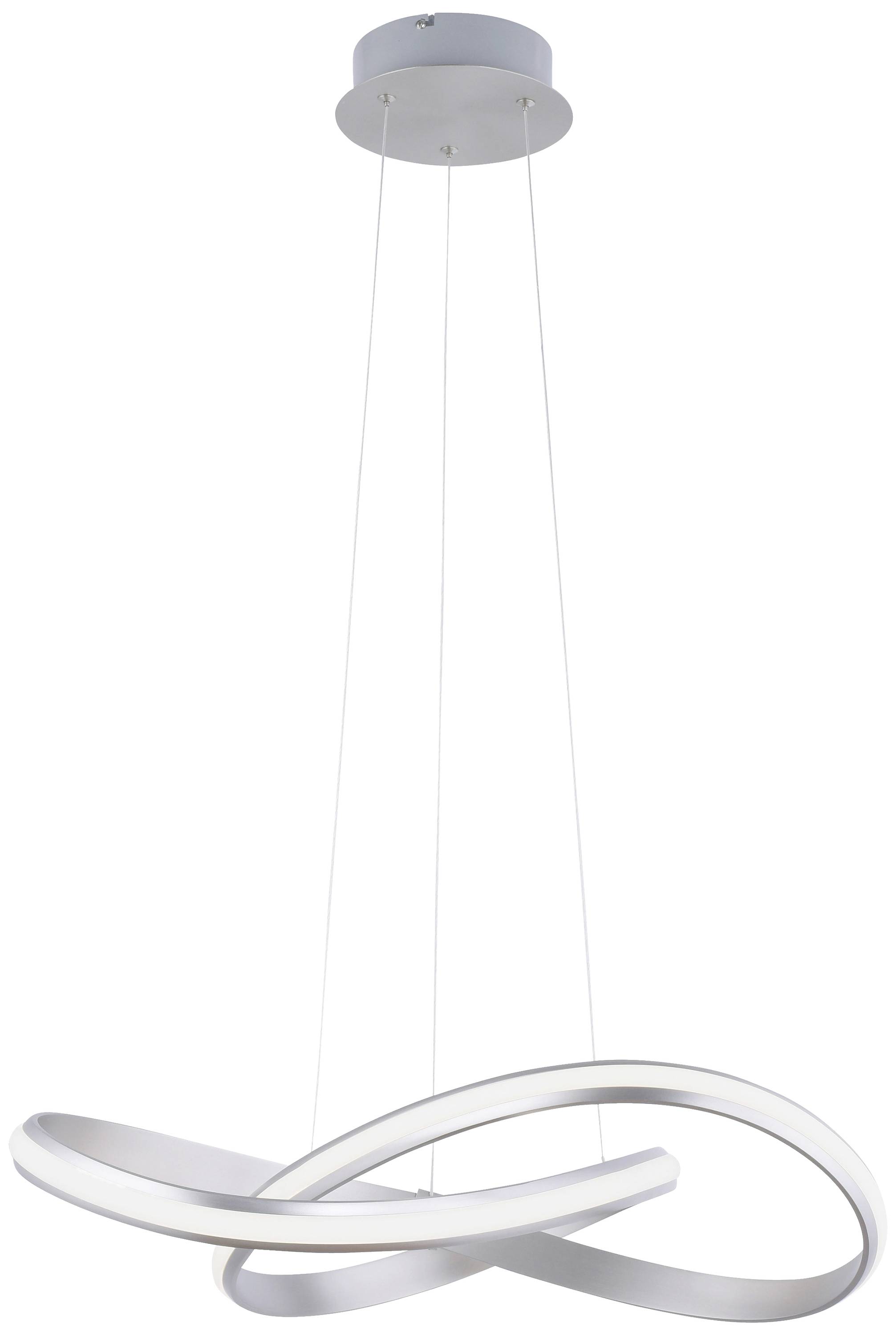 NEUHAUS LeuchtenDirekt LOLAsmart-MELINDA 18432-55 LED-Pendelleuchte Stahl